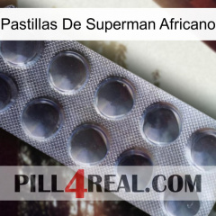 African Superman Pills 30